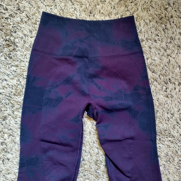 Lululemon Lot Of Leggings High Waist Tie Dye Seamless & Speed Up Shorts Sz 2 - Picture 9 of 10